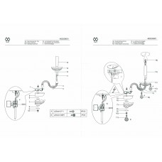 482022601 Бра MW-Light Селена 482022601 Бра MW-Light Селена