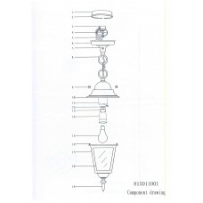815011001 Люстра De Markt Глазго 815011001 Люстра De Markt Глазго