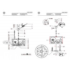 249018905 Замок 5*60W E14 220 V люстра
