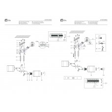 673016402 Тетро 2*60W E27 220 V люстра