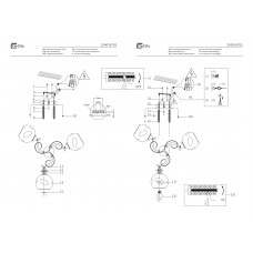 324016703 Альфа 3*60W E27 220 V люстра