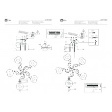 324016805 Альфа 5*60W E27 220 V люстра