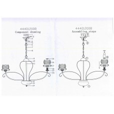 444012008 Люстра MW-Light Вирджиния