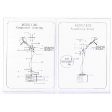 463011101 Клэр 1*15W LED 220 V люстра