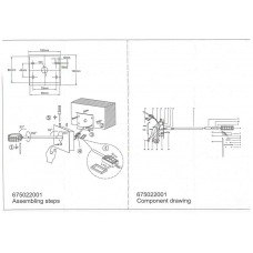 674012001 Ривз 30W LED 220 V люстра