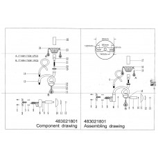 483021801 Бра MW-Light Элла 483021801 Бра MW-Light Элла