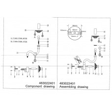 483022401 Элла 1*40W E14 220 V бра 483022401 Элла 1*40W E14 220 V бра