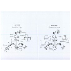 676011805 Нежность 5*60W E14 220 V люстра