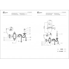 371022301 Аврора 1*60W E14 220 V бра