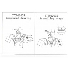 676012005 Нежность 5*60W E14 220 V люстра
