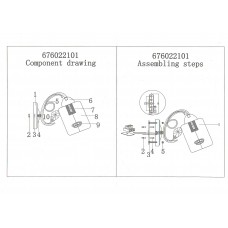 676022101 Нежность 1*60W E14 220 V бра 676022101 Нежность 1*60W E14 220 V бра