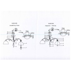315013105 Блеск 5*60W E27 220 V люстра