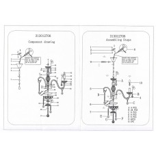 313012706 Люстра MW-Light Барселона