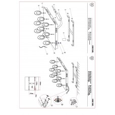 678011609 Граффити 9*4W LED 220 V люстра 678011609 Граффити 9*4W LED 220 V люстра