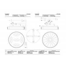 437012602 Светильник CHIARO Кларис 437012602 Светильник CHIARO Кларис