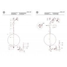 249017106 Люстра MW-Light Замок