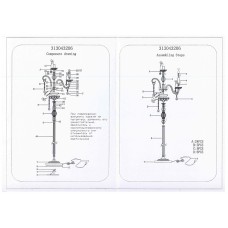 313043206 Барселона 6*60W E14 220 V торшер 313043206 Барселона 6*60W E14 220 V торшер