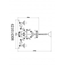 421014308 Люстра MW-Light Букет 421014308 Люстра MW-Light Букет