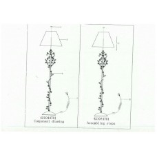 421044701 Букет 1*40W E27 220 V торшер 421044701 Букет 1*40W E27 220 V торшер