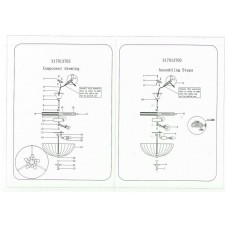 317013705 Афродита 5*60W E14 220 V люстра