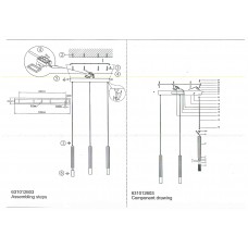 631012603 Ракурс 3*5W LED 220 V люстра