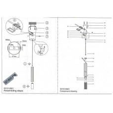 631012901 Ракурс 1*5W LED 220 V люстра