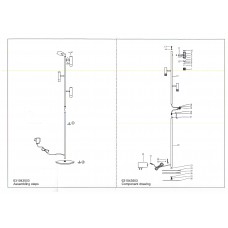 631043503 Ракурс 3*5W LED 220V торшер 631043503 Ракурс 3*5W LED 220V торшер
