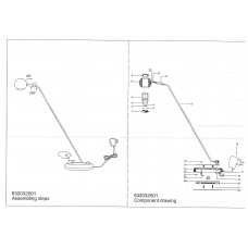 632032501 Гэлэкси 1*5W LED 220 V наст.лампа 632032501 Гэлэкси 1*5W LED 220 V наст.лампа