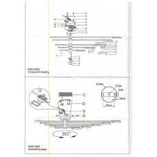 632013605 Гэлэкси 5*5W LED 220 V люстра