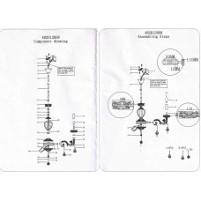 482012808 Селена 8*60W E14 220 V люстра