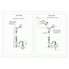 450014805 Ариадна 5*60W E27 220 V люстра 450014805 Ариадна 5*60W E27 220 V люстра