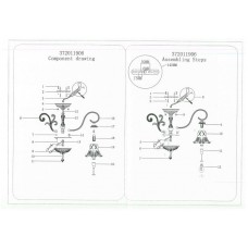372011906 Моника 6*60W E14 220 V люстра 372011906 Моника 6*60W E14 220 V люстра