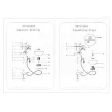 347018605 Фелиция 5*60W E27 220 V люстра