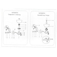 347028701 Фелиция 1*60W E27 220 V бра
