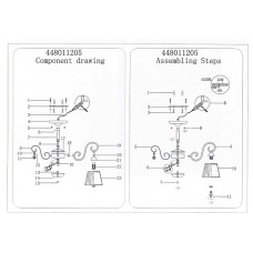 448011205 Виталина 5*40W E14 220 V люстра 448011205 Виталина 5*40W E14 220 V люстра