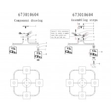 673010604 Люстра De Markt Тетро 673010604 Люстра De Markt Тетро