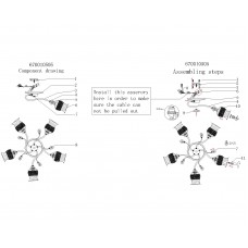 670010505 Флора 5*60W E14 220V люстра 670010505 Флора 5*60W E14 220V люстра
