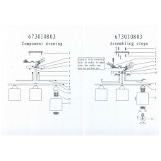 673010803 Светильник De Markt Тетро 673010803 Светильник De Markt Тетро