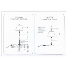 371030501 Настольная лампа MW-Light Аврора 371030501 Настольная лампа MW-Light Аврора