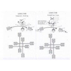 638011908 Люстра De Markt Олимпия 638011908 Люстра De Markt Олимпия