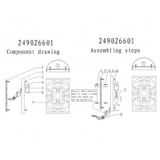 249026601 Бра MW-Light Замок 249026601 Бра MW-Light Замок