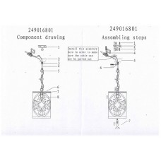 249016801 Светильник MW-Light Замок
