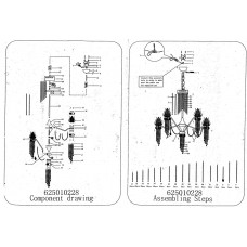 625010228 Люстра CHIARO Лотос в водопаде