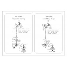 318014405 Олимп 5*60W E27 220 V люстра