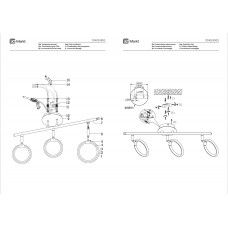 704024903 Этингер 3*3W LED 220 V спот 704024903 Этингер 3*3W LED 220 V спот