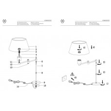 634042201 Сити 1*60W E27 220 V торшер 634042201 Сити 1*60W E27 220 V торшер