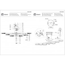 632015606 Гэлэкси 6*5W LED 220 V люстра