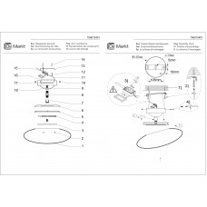706010401 Эрида 1*20W LED 220 V люстра 706010401 Эрида 1*20W LED 220 V люстра