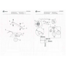 707020201 Бра De Markt Каспер 707020201 Бра De Markt Каспер