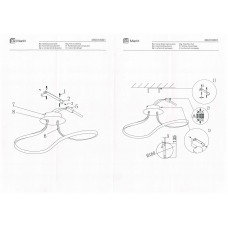 496018001 Аурих 24W LED 220 V люстра